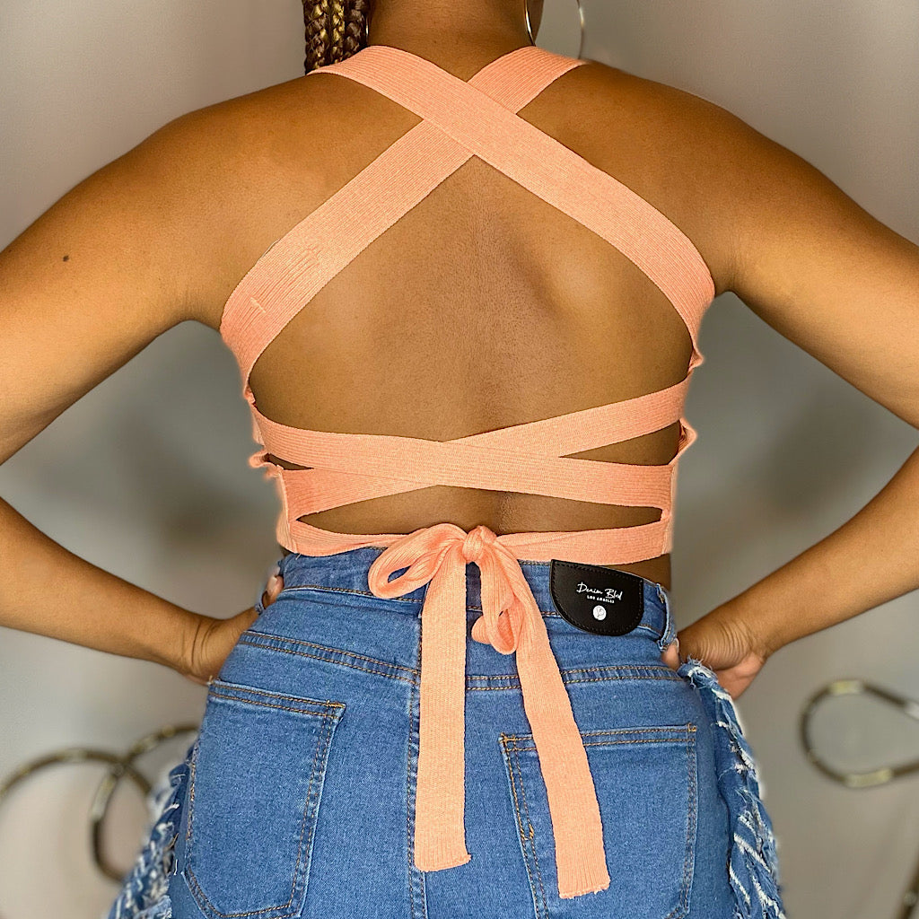 Zara Crop Top in Sorbet Envy Styles 